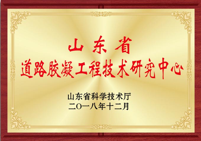 山東省道路膠凝材料工程技術研究中心